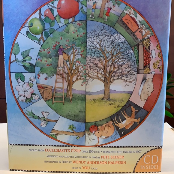 Music CD with book. Turn turn turn. Education - Picture 2 of 11